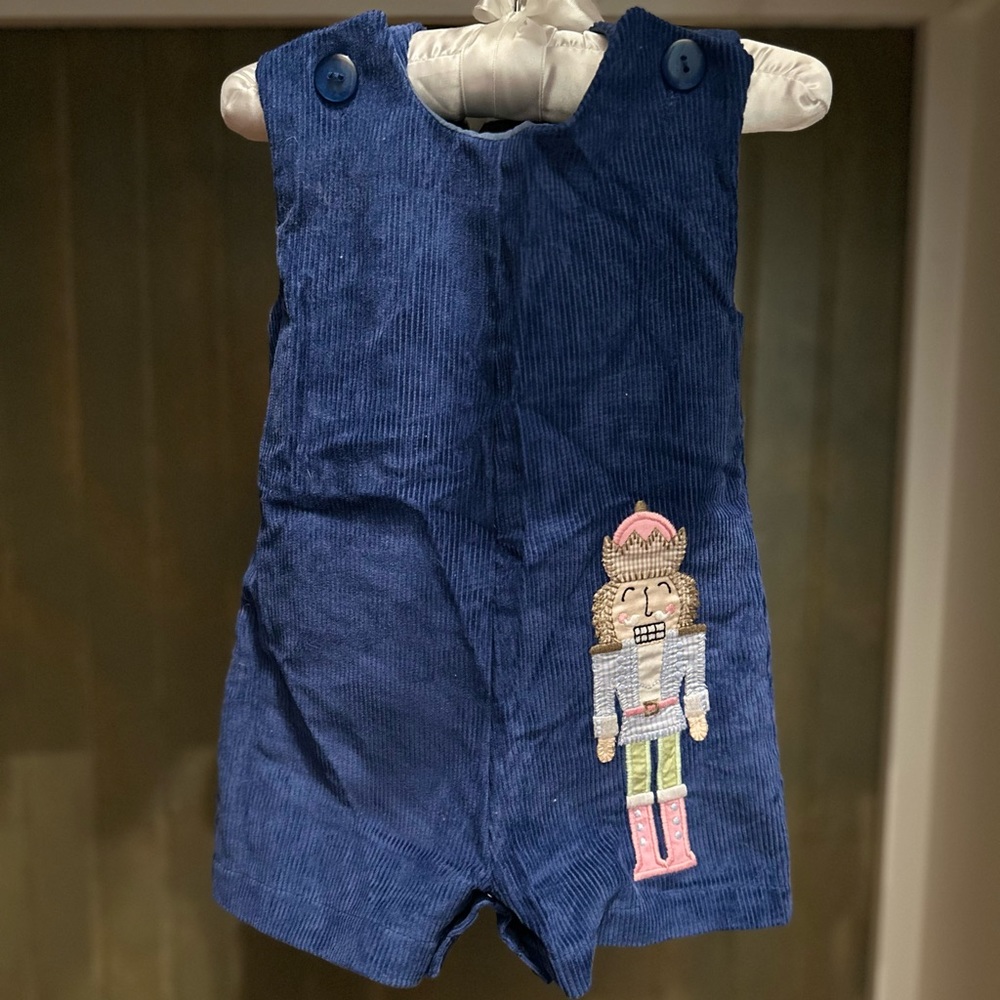 Boys Christmas romper 6-9m.